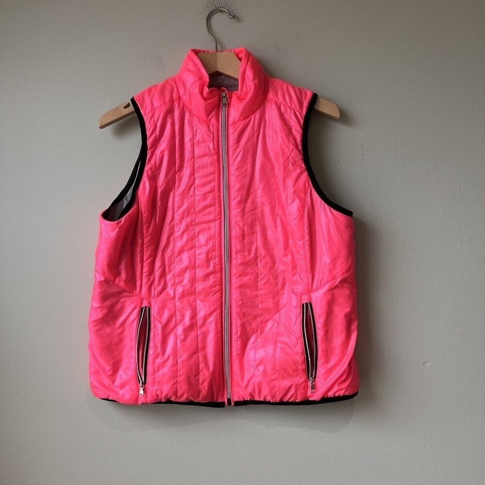 Lauren Ralph Lauren Womens Pink Puffer Vest Size M